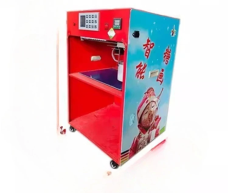 Intelligent sugar painting machine commercial automatic stall marshmallow machine