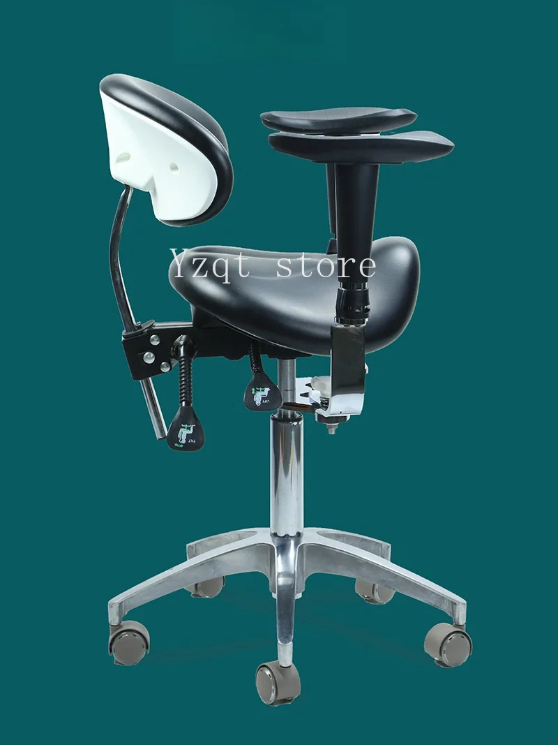 Microscope Surgical Chair Saddle  Microscope Chair Lifting Armrest Doctor  Backrest Adjustable Doctor  Riding