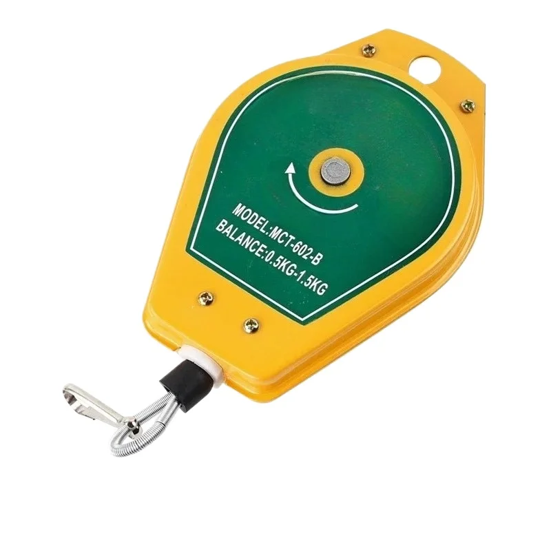 Balancer electric screwdriver hook tensioning device electric spring expansion throttle screwdriver hook lanyard