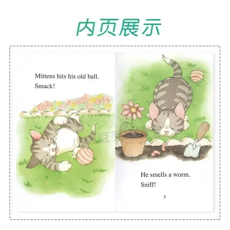 Books of6 Books/set I Can Read The Original English Picture Story Book Mittens Books for Kids in English  English Books