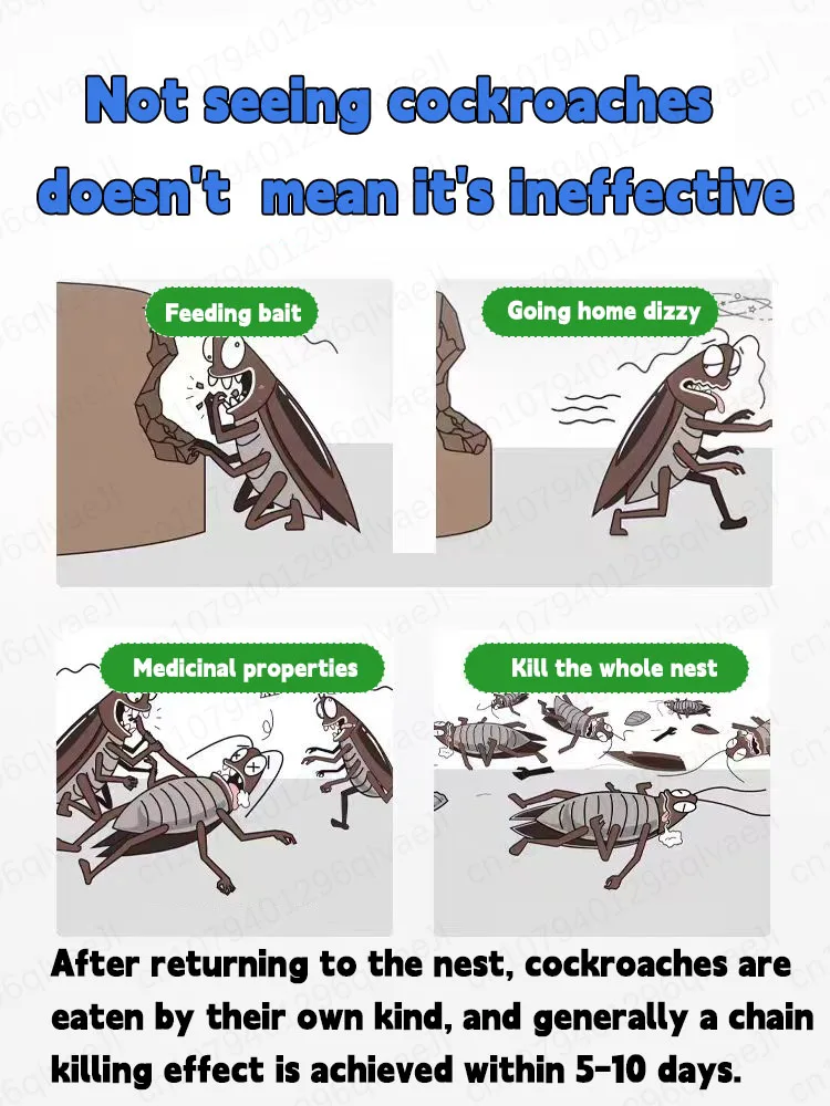 Pest Killer, Cockroaches Have Nowhere to Escape