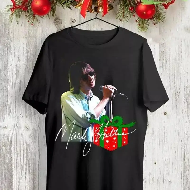 مارك هوليس المغني التوقيع عيد الميلاد الكبار تي شيرت S 4Xl Mc346