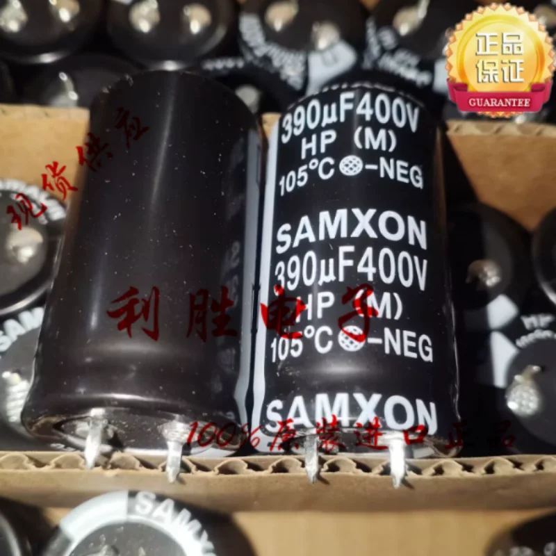 5pcs-30pcs-390uf-400v-taiwan-sanxin-capacitor-eletrolitico-400v390uf-25-45-hp-105-graus