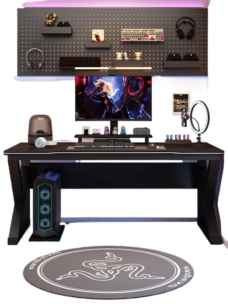 

Thickened computer desk, desktop home e-sports tables and chairs, workbench
