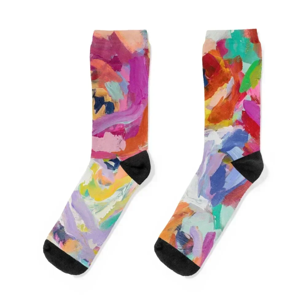 

POP OF COLOR Socks cotton heated Woman Socks Men's