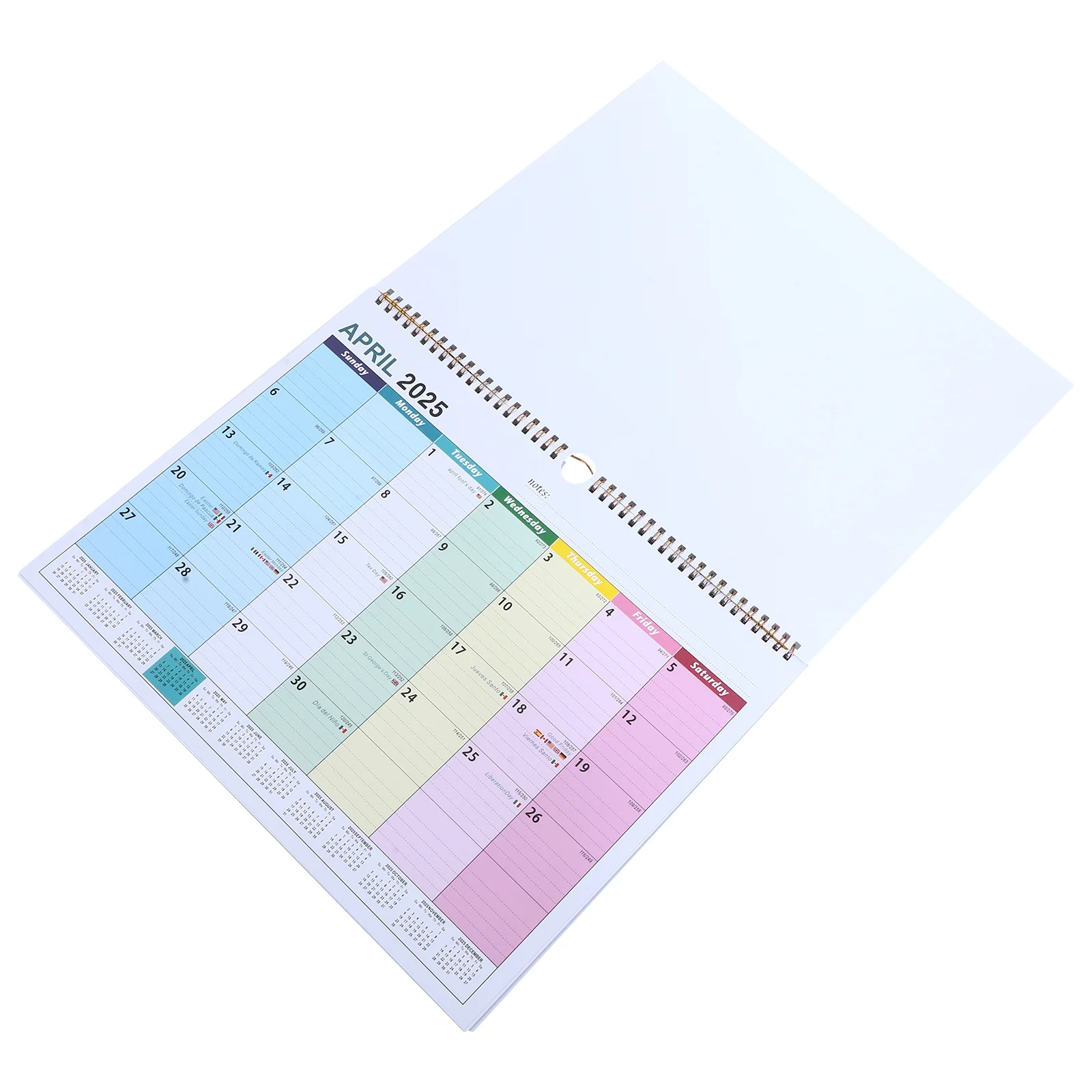 

2025 Wall Calendar Digital 2025-2026 Monthly Home Hanging Mini Table Daily Use for Office Large Iron Mother Countdown