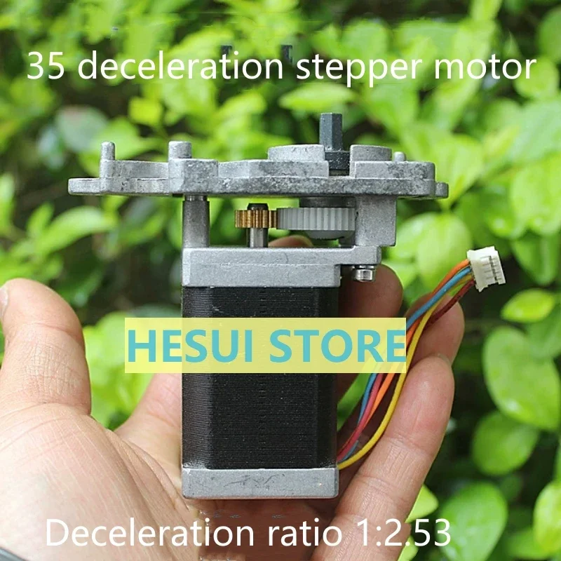 35 reduction stepper motor 2 phase 4 wire