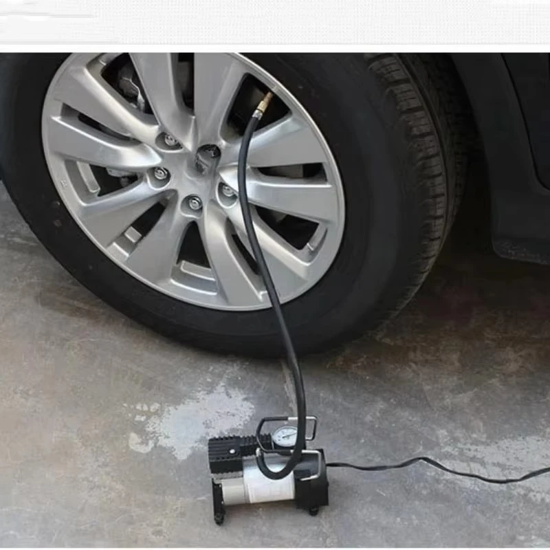 SXLL المحمولة 12 فولت 300 رطل لكل بوصة مربعة ضاغط الهواء للسيارات مضخة هواء الإطارات العالمية للسيارات الكرة الإطارات أداة إصلاح السيارات الملحقات