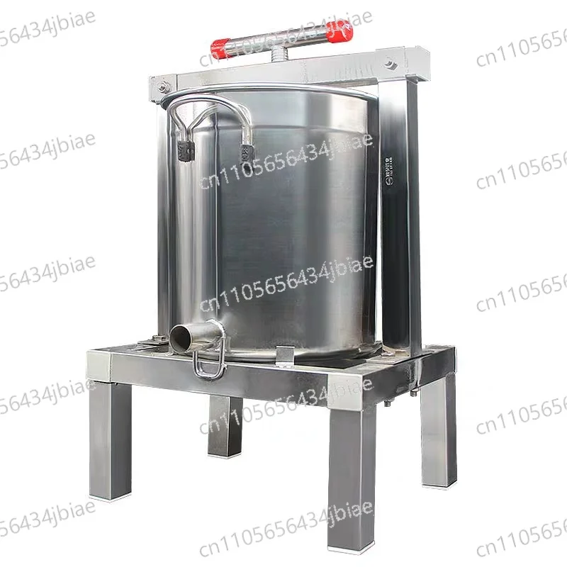 10 Litres Stainless Steel Wine Press Fruit Press, Beekeeping Honey Press Machine, Solid Honey Presser