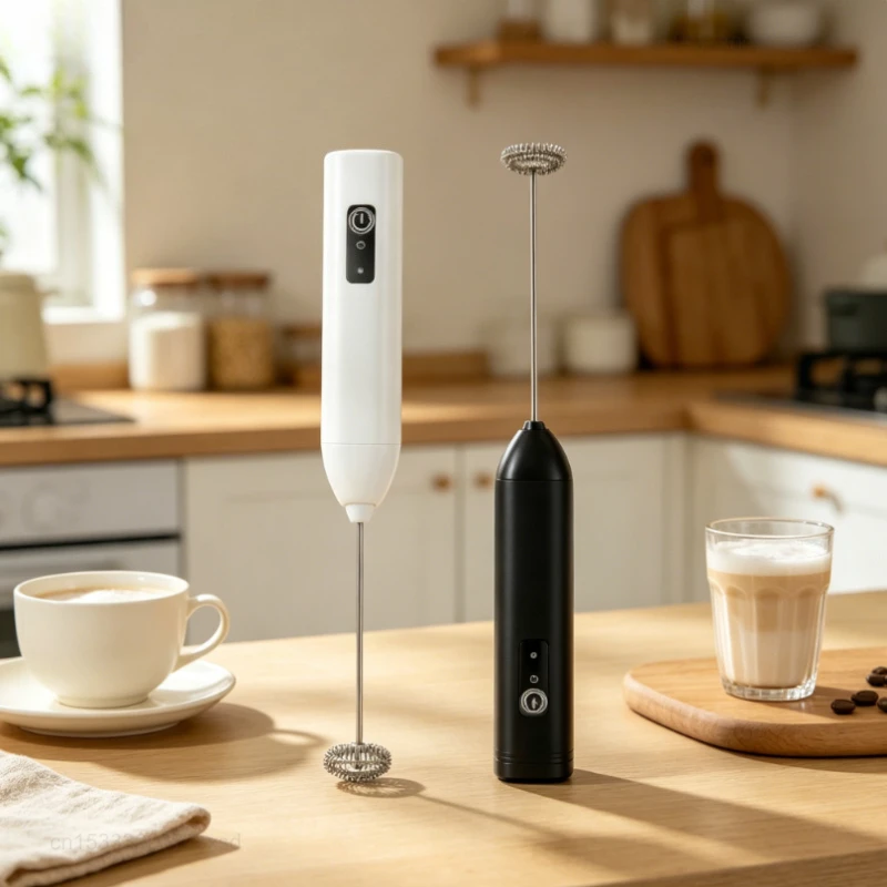 Electric Milk Frother Handheld Egg Beater Foamer Coffee Maker Egg Beater Hot Cooking Tools High Speeds Drink Mixer for Coffee