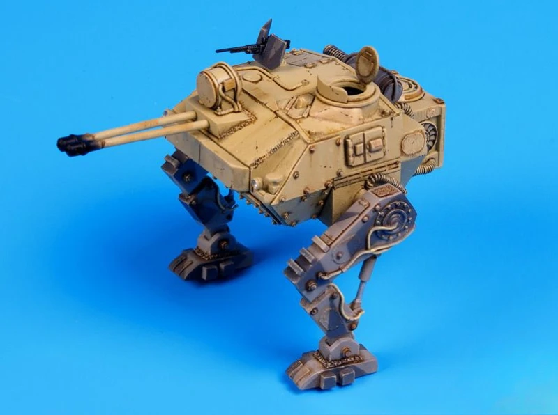 1/72 Scale DieCast Resin Model Assembled Kit Sci-fi Stug III Gqw Armor Unassembled Unpainted (No Instruction Manual)