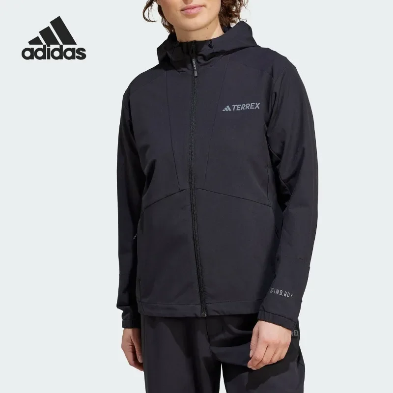 Adidas new women's woven breathable sports jacket JI8283