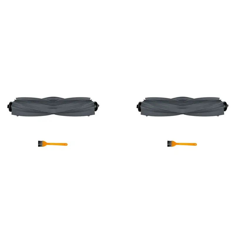 ABRW-For Mijia OMNI Robot Vacuum-Mop 1S/ Dreame S10 S10 Pro L10S Ultra L10S Pro Replacement Part Roller Brush 4Pcs