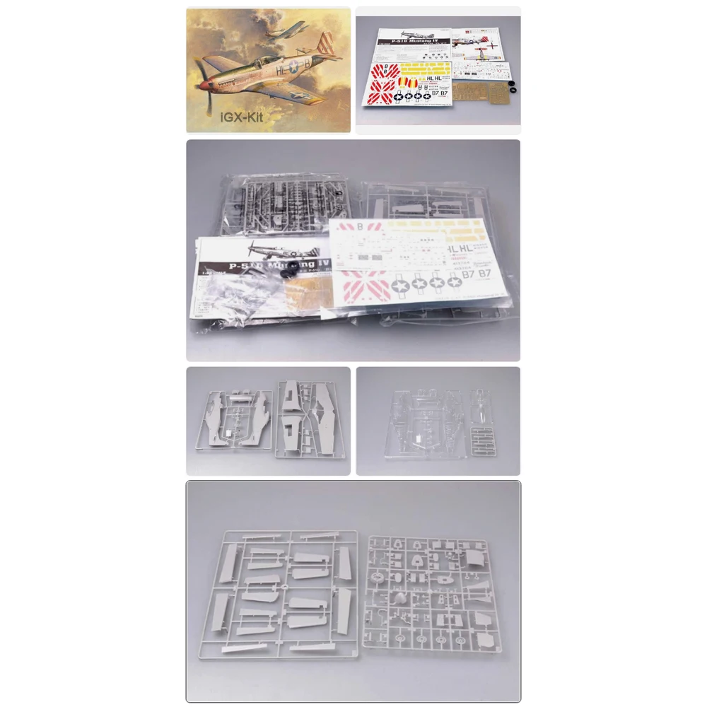 

Trumpeter 02275 1:32 Scale US P51 P-51 P51D Mustang Fighter Plane Plastic Model Kit