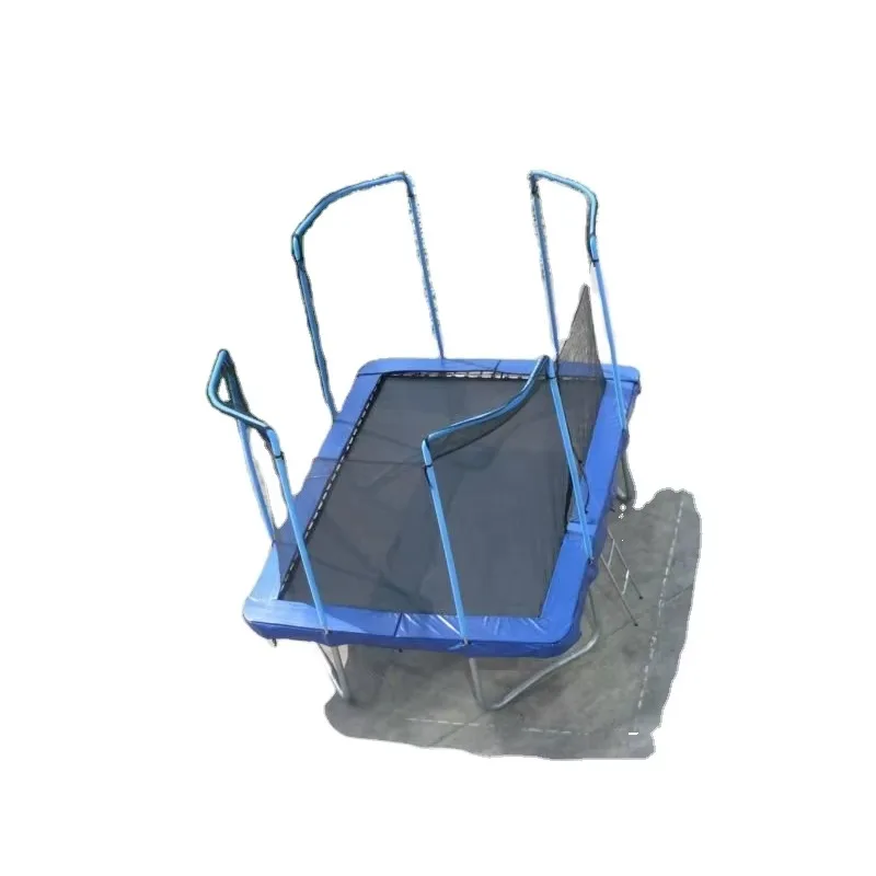 

8x12ft Heavy Duty Square Rectangular Trampoline Stable Reinforced Frame 2026