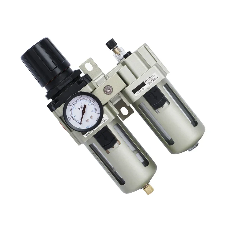 AC3010-03 AC4010-04 Air Compressor Pneumatic Pressure Regulator Reducing Valve Water Oil Separator Pneumatic Air Filter