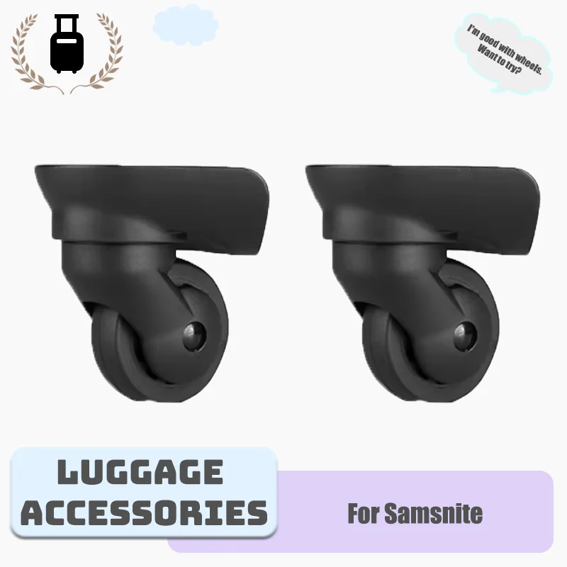 

For Samsnite -06Q Anti-Shock Luggage Wheels Smooth Rolling Swivel Casters Universal Suitcase Repair Kit