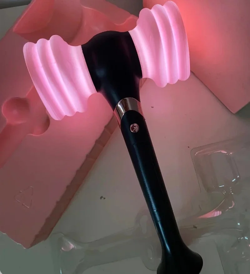 

Led Lamp Stick Pink Concert Lamp Hiphop Lightstick Fluorescent Stick Shiny Led Novelty Toy Perfect Gift For Fans Support Idol