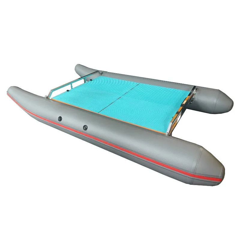 Double fishing , portable catamaran Luya  outdoor wild fishing boat inflatable boat inflatable boat