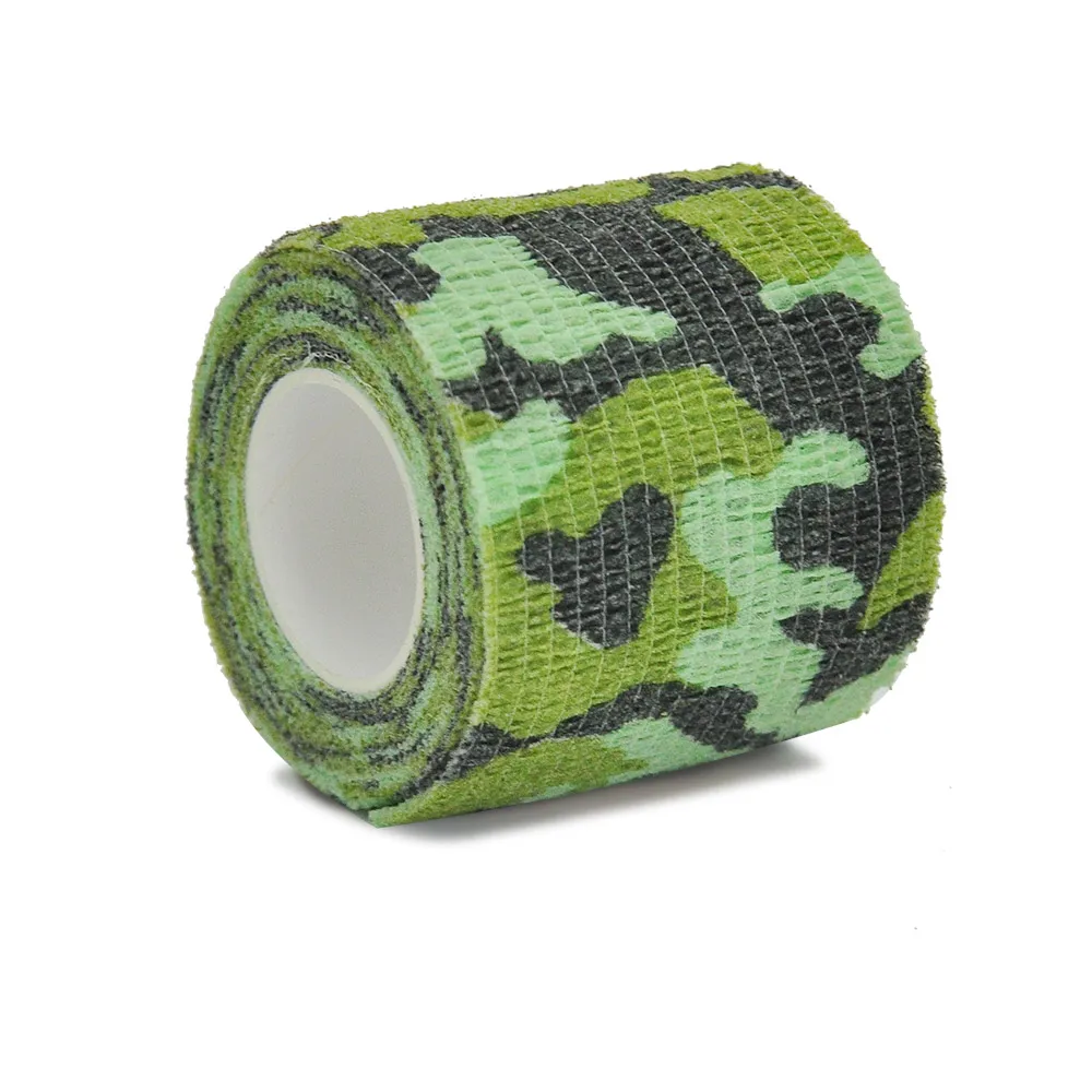 1/6/10 pcs land Elastic Outdoor Hunting Camouflage Stealth Tape Waterproof Wrap Durable Self Adhesive Elastic Bandage