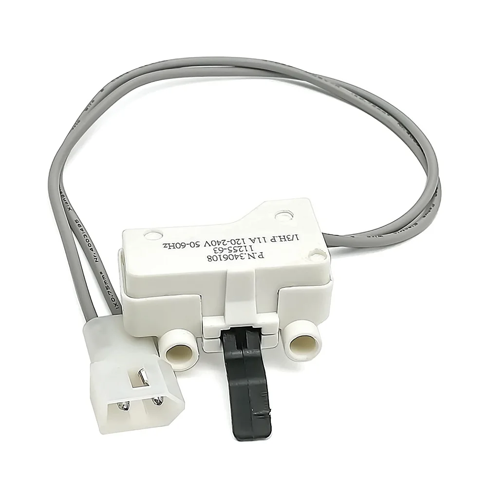 

3406108 Дверной переключатель сушильной машины для замены Whirlpool Kenmore WP 3406108 АП 6008562 PS 11741702 АП 2947161 PS 346705