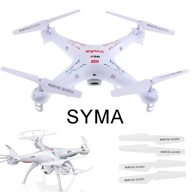 SYMA X5C Propellers Blades For X5 X5S X5SC X5SW RC Drone Quadcopter Spare Parts White Black Color 4Pcs/Lot