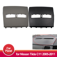 Car Finisher-Instrument Panel Cover for Nissan Tiida C11 2005-2011 Automobile Front Mounts Half Air Conditioner Vent Outlet