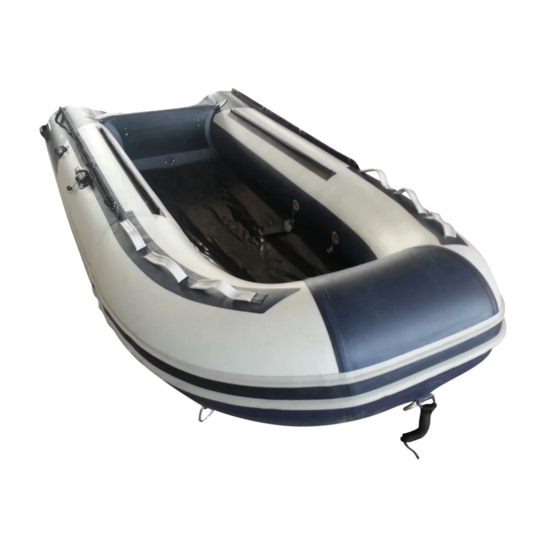 330 سنتيمتر قارب قابل للنفخ المواد البلاستيكية قارب قابل للنفخ الألومنيوم الطابق قارب قابل للنفخ مع محرك