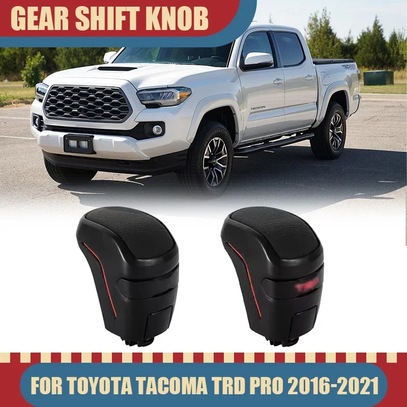 

New Product High Quality Automatic Gear Shift Knob Handle For 2016-2021 Toyota Tacoma TRD PRO Gear Shifter Lever Interior