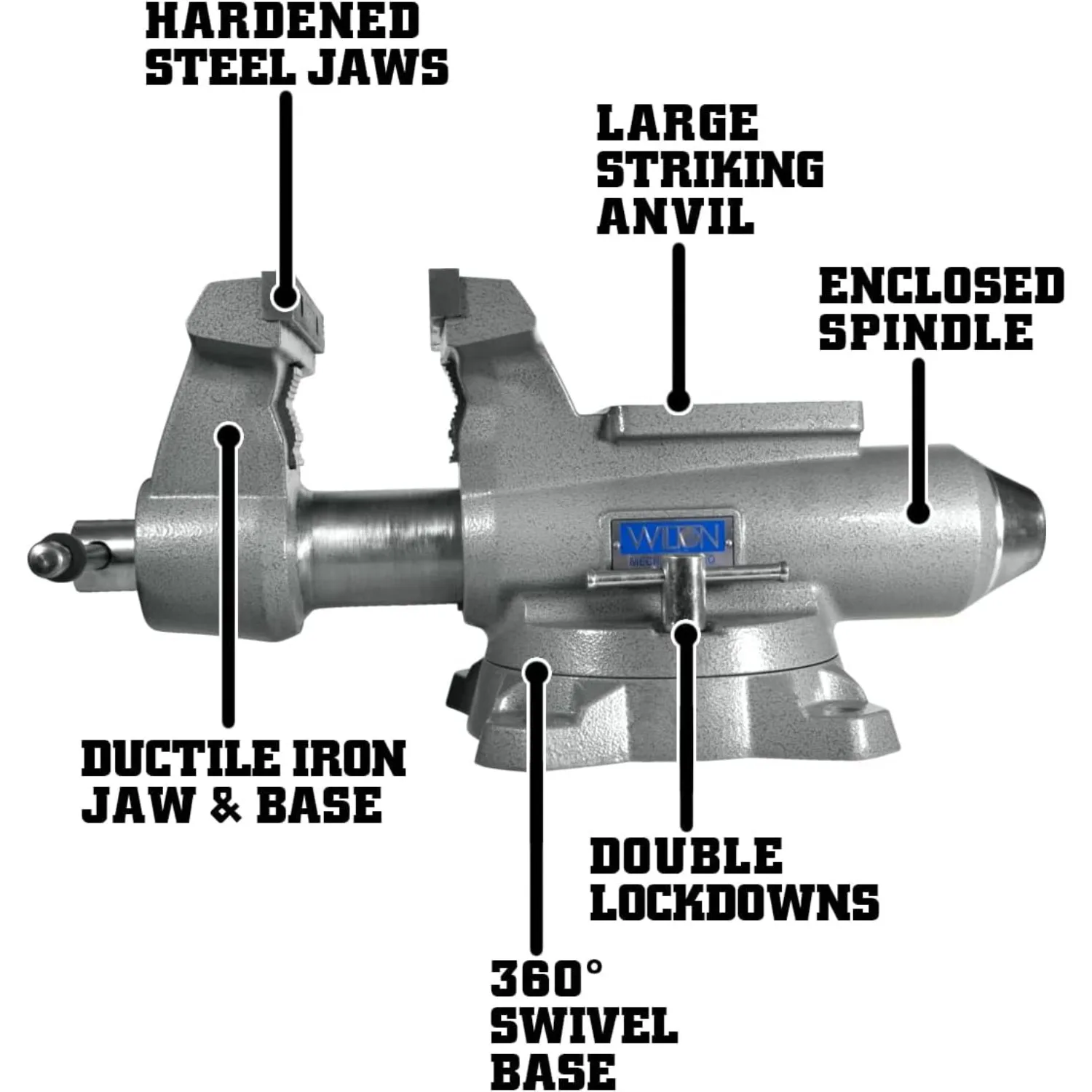 Wilton Mechanics Pro Bench Vise, 8