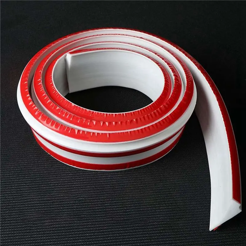 AA81-3X Water Retaining Strip Silicone Water Barrier For Sink Water Barrier For Kitchen Countertop White 60Cm Long