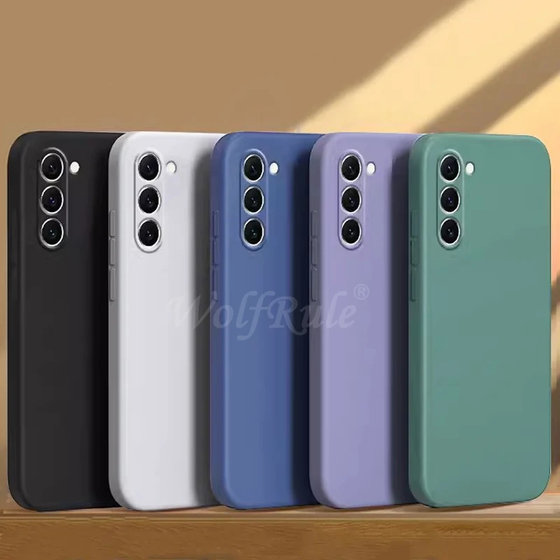 

For Samsung M15 Case Cover Samsung Galaxy M15 Capas New Phone Bumper Original Liquid Silicone TPU Soft Fundas Samsung M15 M 15