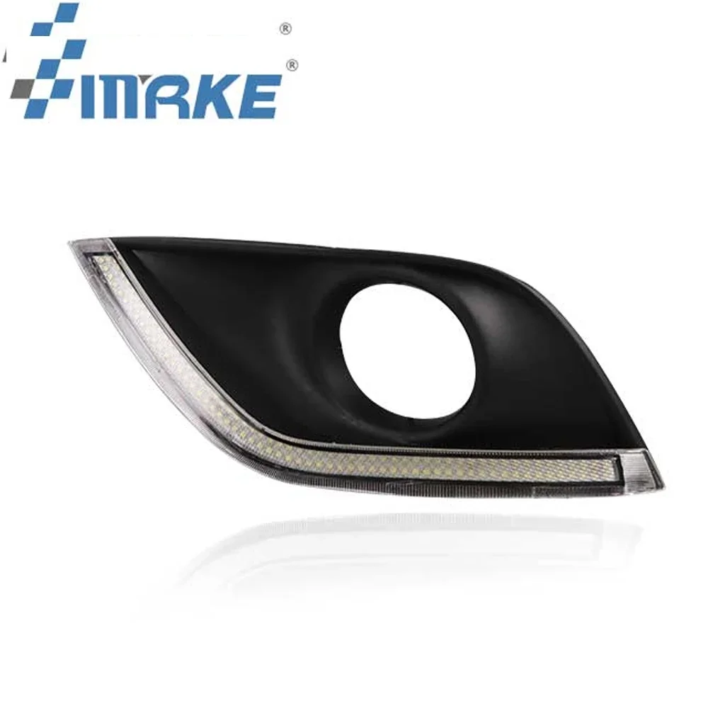Car DRL drl daytime running light driving light with turn signal for Nissan Almera Latio sunny versa 2014 2015 2016 2017 2018