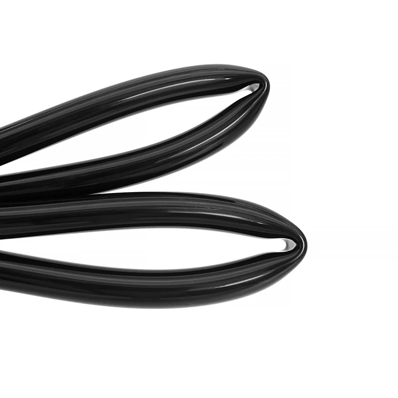 1Meter -60 ~ 200 Deg.C Heat Resistant ID 2 ~ 19 mm Black Flexible Silicone Gel Tube Aquarium Air Pump Soft Rubber Silicone Hoses