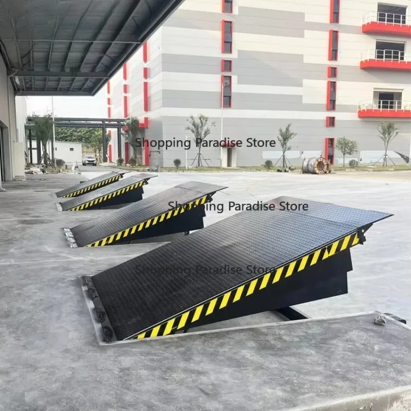 Quality Fixed Exterior Hydraulic Dock Leveler with Rubber Bumper - Safety Lift Platform for Loading Dock