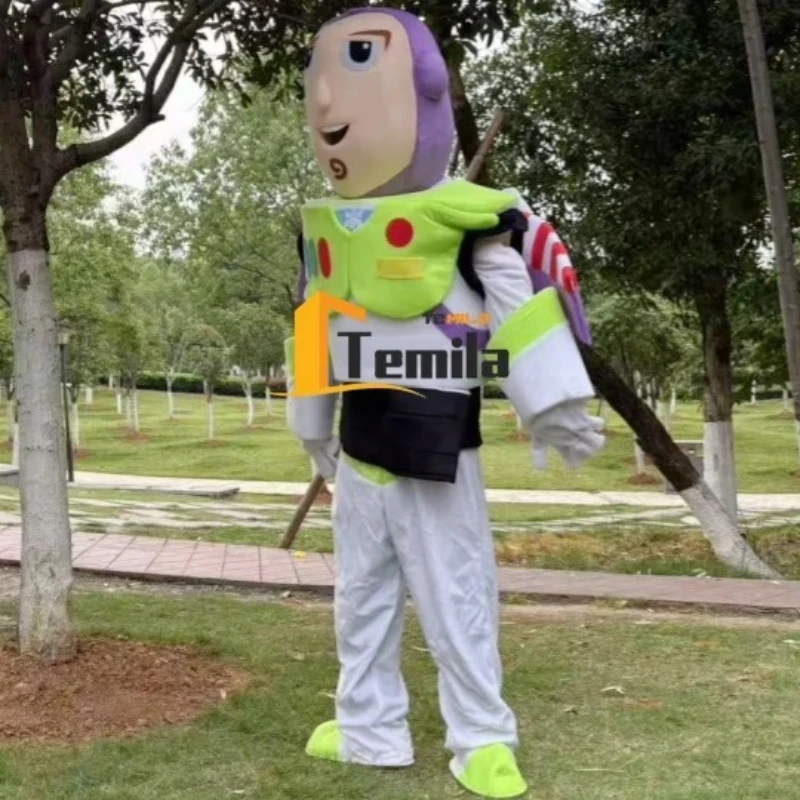 Buzz Lightyear Woody mascotte stripfiguur Toy Story reclame cosplay kostuum verjaardag fancy party animal party prop