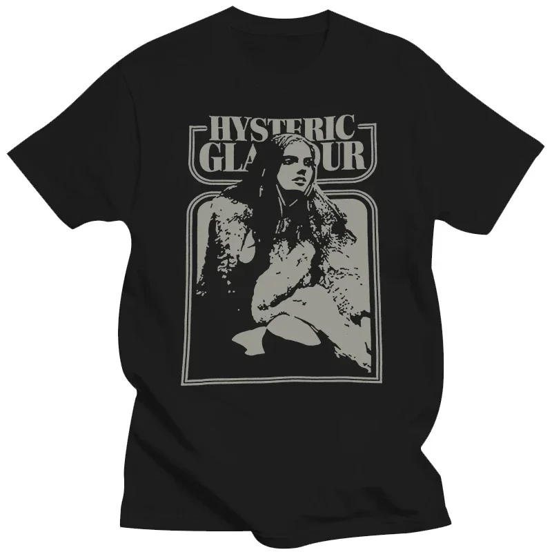 Hysteric Glamour Printed T-shirt Man Women Cotton T-shirt Men's T-shirts 2026 Summer Men's Clothing Tops High Quality Streetwear
