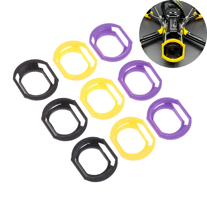 1/3Pcs O4 Air Unit Pro Protective Lens Filter Ring TPU 3D Printed Guard Cover CNC Nose DIY Accessories For FPV Racing Drone