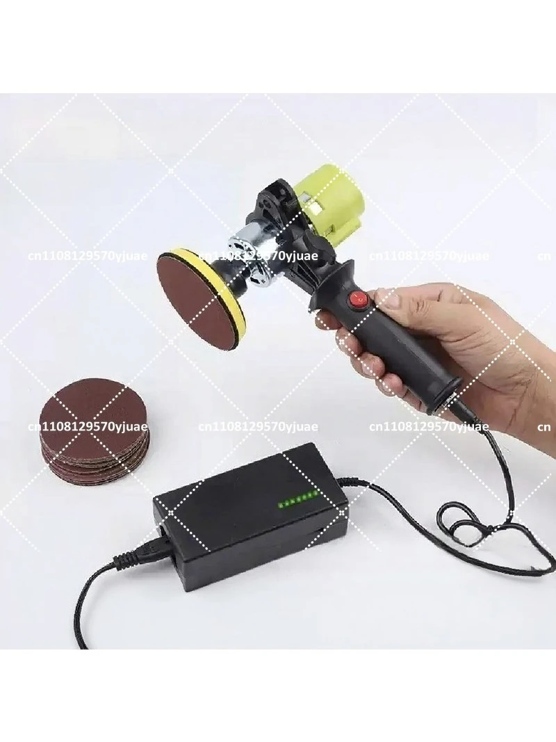 1/2/3 Inch Handheld Electric Suction Cup Dry Sander High Speed Polishing Grinding Tool For Construction Wall Putty Interior