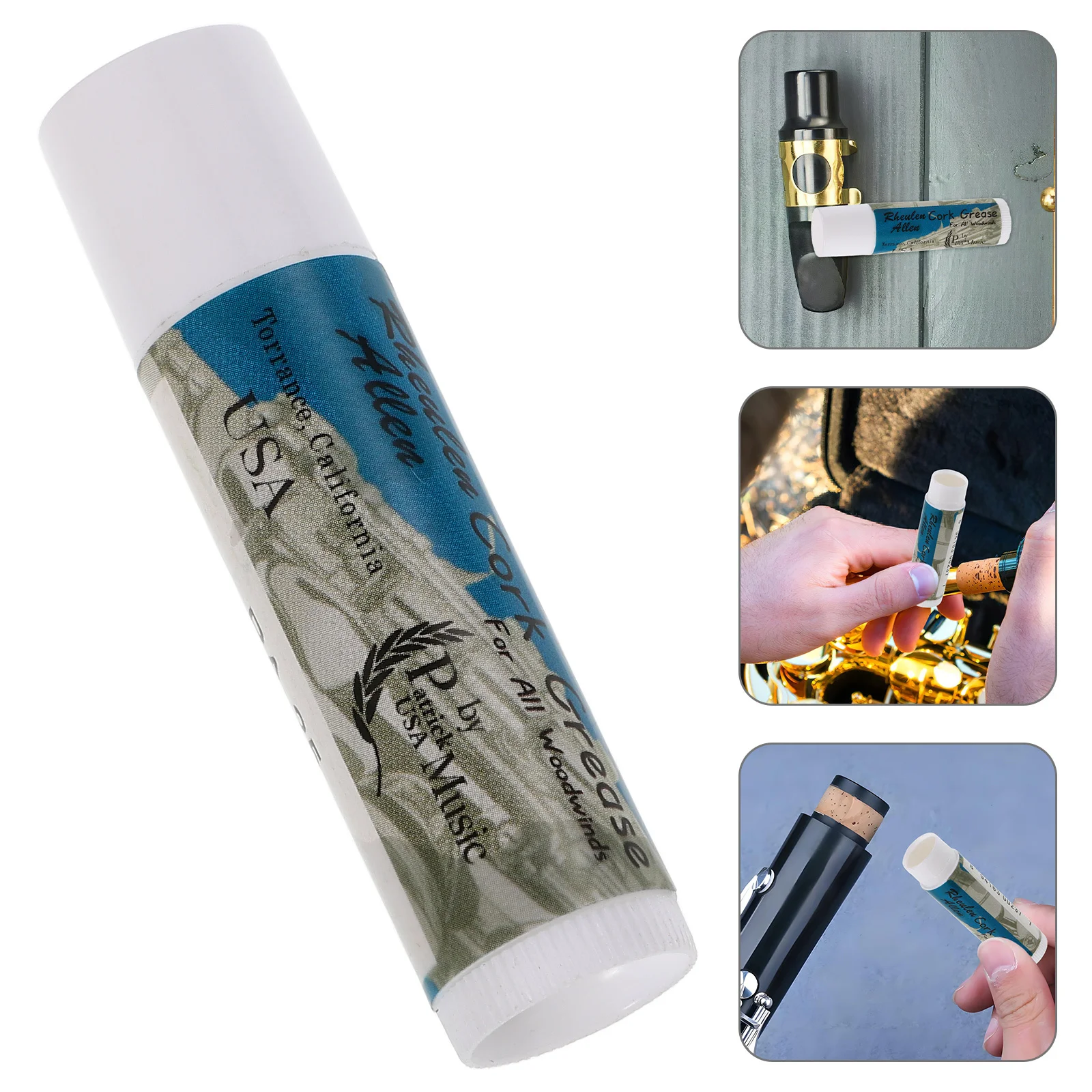 

Clarinet Cork Grease Long Lasting Protection Reduces Friction Enhances Sound Quality Portable For Wind Instrument Repair