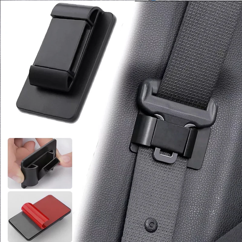 

Car Seat Belt Limiter Buckle Non-slip Stopper Fixed Clip Auto Seat Belt Holder Stabilizer Fastener Adjustable Clip Universal