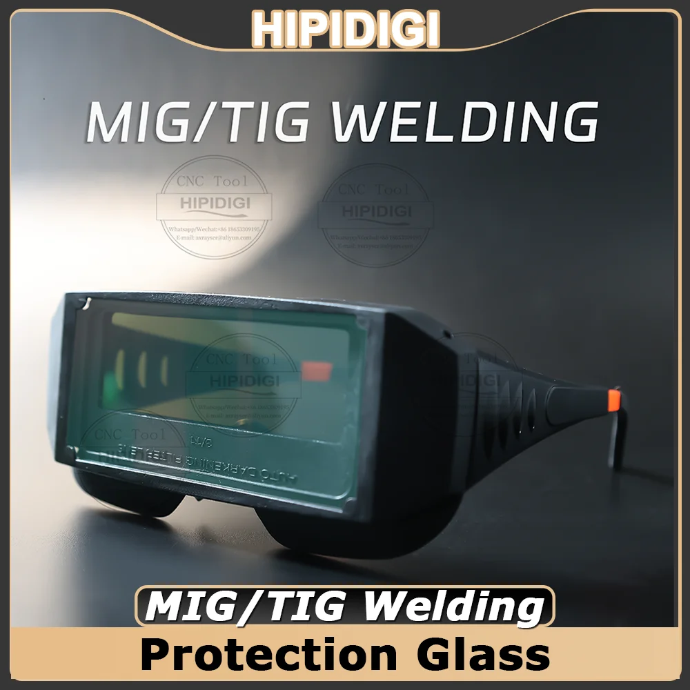 Welding Goggles Automatic Variable Photoelectric Welding Glasses Auto Darkening Welding Helmets Protective Glasses For MIG MAG