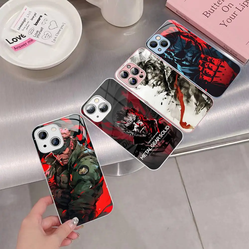 

Popular Game M-Metal Classic G-Gear Tempered Glass For Iphone 14 13 12 11 Pro Mini XS MAX 14Plus X XS XR Fundas