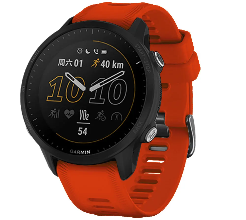 Silikonarmband für Garmin Forerunner 955 745 935 945, Original-Armband, atmungsaktiv, Smartwatch-Armband – Detail 11