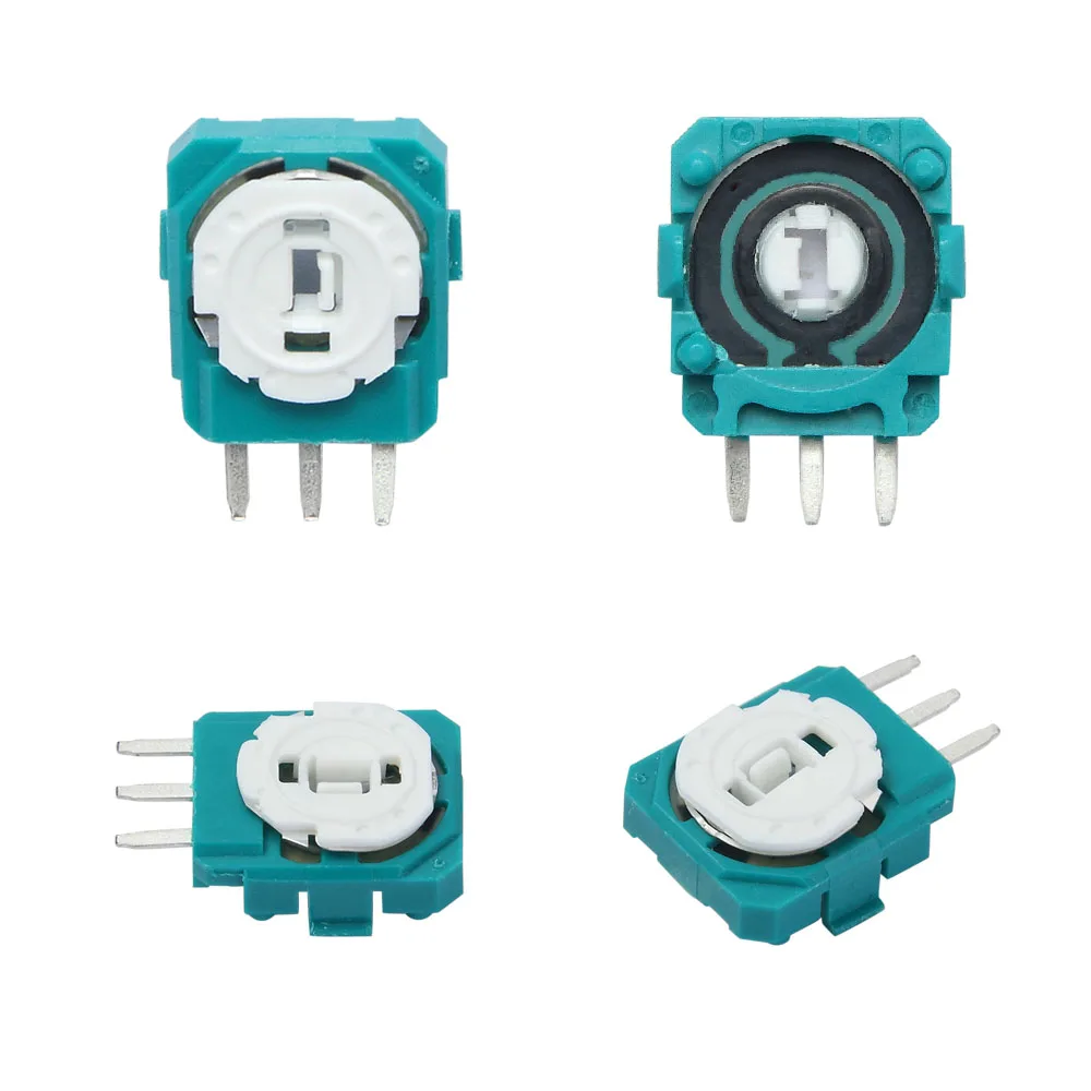 4 Pieses Controller จอยสติ๊ก Potentiometers Sensor Repair Thumbstick แกนตัวต้านทานปุ่มด้านข้างสําหรับ Sony Playstation 4 5 PS4 5