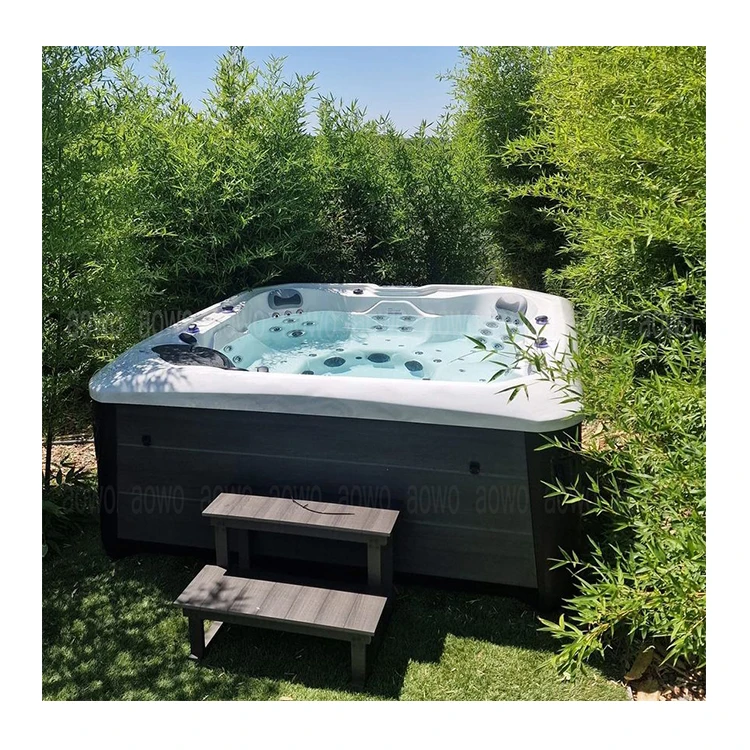 whirlpool Tub 6 Person  Spa Tubs & Sauna Room Yacusi Pool Swim Hot Tube Outdoor Yard Picinas Garden Furniture with Balboa System