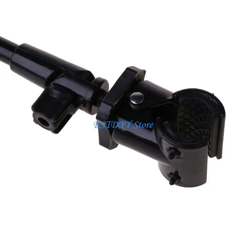 G6DE Fishing Rod Holder Extend Stretched Pole Stand Carbon Fiber Telescopic Brackets