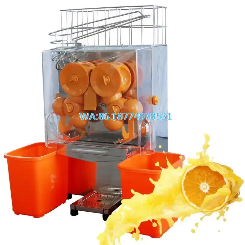 Wmwmnu Commercial Orange Citrus Juicer Automatic Fruit Juice Extractor Squeezer Fresh Orange Juice Press