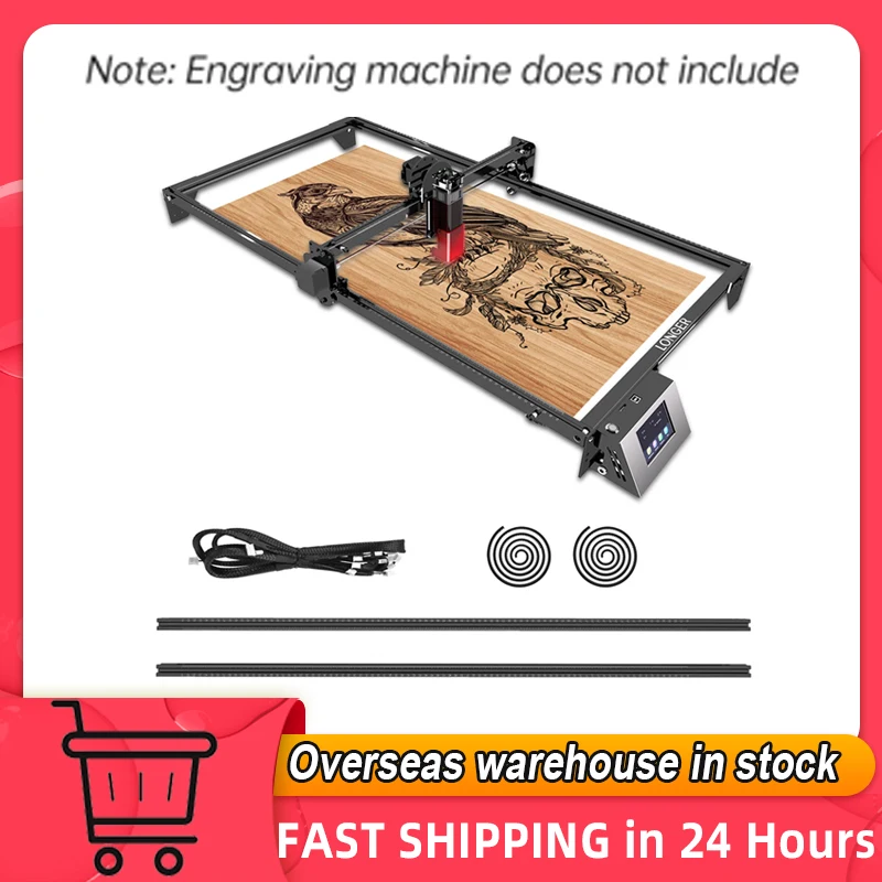 LONGER Extension Kit for Longer Laser Engraver Y-axis Expansion Kit  for RAY5 5W/10W/20W Laser Cutter and Engraver Machine