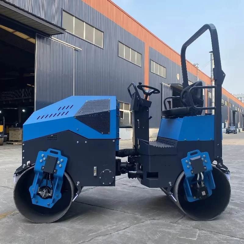 1.5-5Ton Walk Behind Road Roller Mini Vibratory Compactor for Soil and Asphalt Compaction with Reliable Design